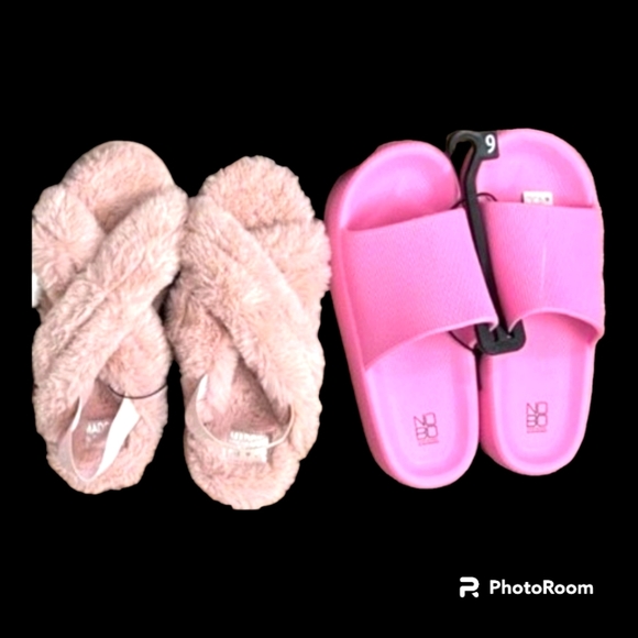 Steve Madden Maddens NYC &No Boundaries Shoes - Bundle of Brand New Steve Madden and No Boundaries Slippers & Sliders